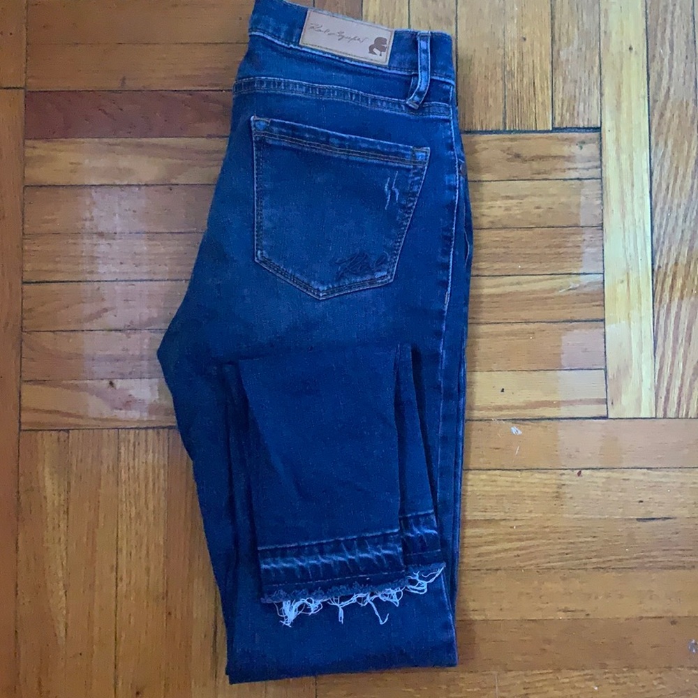 Karl lagerfeld medium wash denim size 2
